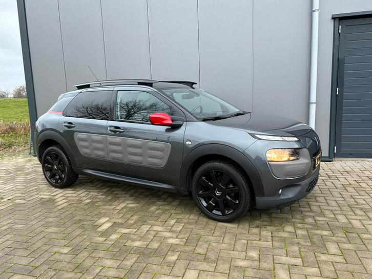 Citroën C4 Cactus 1.2 110 pk 2015 Grijs cruise camera, Auto's, Citroën, Bedrijf, C4 Cactus, ABS, Achteruitrijcamera, Airbags, Airconditioning