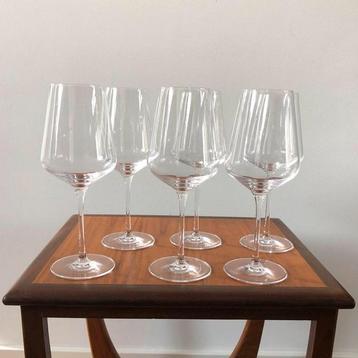 6 X VIVO (Villeroy & Boch ) rode wijnglazen AH beschikbaar voor biedingen