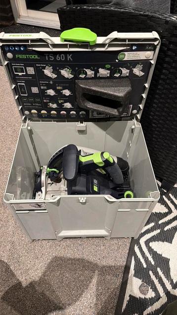 Festool TS 60 KEBQ-Plus Invalcirkelzaag 1500W  168mm beschikbaar voor biedingen
