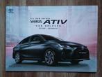Toyota Yaris Ativ brochure uit Thailand, Verzenden, Zo goed als nieuw, Toyota