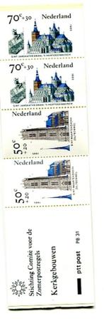 Postzegelboekje PB31, Ophalen of Verzenden, Postfris