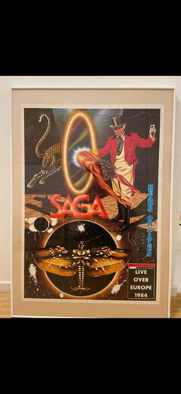 Saga poster beschikbaar voor biedingen