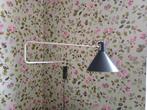 Anvia Paperclip Wandlamp Jan Hoogervorst Jaren 50/60, Huis en Inrichting, Lampen | Wandlampen, Ophalen of Verzenden, Gebruikt