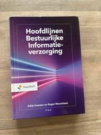 Hoofdlijnen Bestuurlijke Informatieverzorging - Zo goed als, Boeken, Studieboeken en Cursussen, Ophalen of Verzenden, Gamma, Zo goed als nieuw