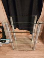 Glazen tv/audiomeubel, Ophalen of Verzenden, Zo goed als nieuw, Cd's