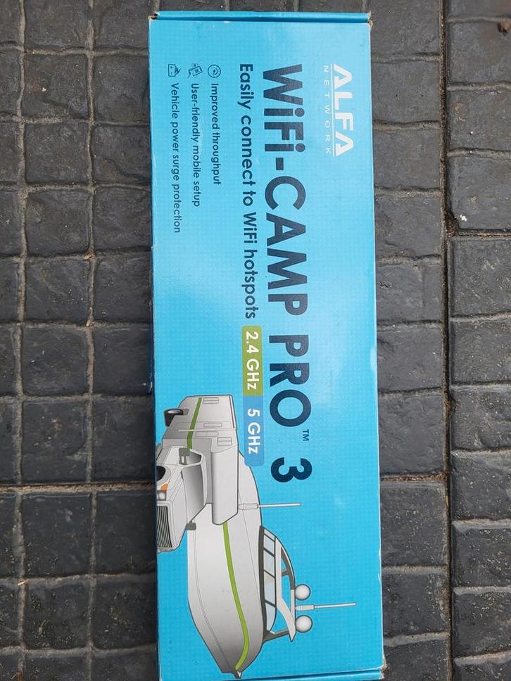 Alfa Network WiFi-Camp Pro 3 - WiFi Versterker, Computers en Software, Accesspoints, Nieuw, Ophalen of Verzenden