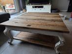 Salontafel, Huis en Inrichting, Tafels | Salontafels, Ophalen, Gebruikt, 50 tot 75 cm, Vierkant