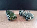 Dinky Toys 2x Austin Champ, Hobby en Vrije tijd, Modelauto's | 1:43, Ophalen of Verzenden, Zo goed als nieuw, Auto, Dinky Toys