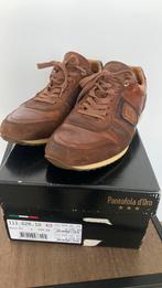 Leren Heren schoenen Pantofola d’Oro maat 41, Bruin, Ophalen of Verzenden, Gedragen, Veterschoenen