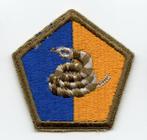 WO2 US 51st Infantry Division patch, Ophalen of Verzenden, Landmacht, Amerika, Embleem of Badge