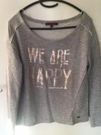Tom Tailor Denim grijs sweater trui met pailletten maat XS, Nieuw, Maat 34 (XS) of kleiner, Grijs, Tom Tailor