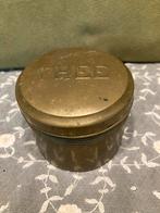 Messing theedoosje (141025s), Antiek en Kunst, Ophalen of Verzenden