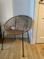 rotan stoel, Huis en Inrichting, Stoelen, Ophalen, Bruin, Riet of Rotan, Zo goed als nieuw