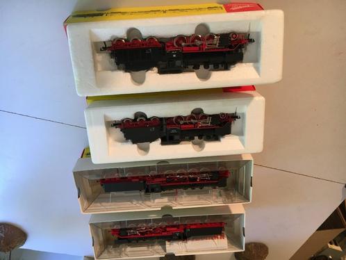 4  stuks  FLEISCHMANN  STOOMLOCS  nieuw/z.g.a.n.   (132), Hobby en Vrije tijd, Modeltreinen | H0, Nieuw, Locomotief, Gelijkstroom