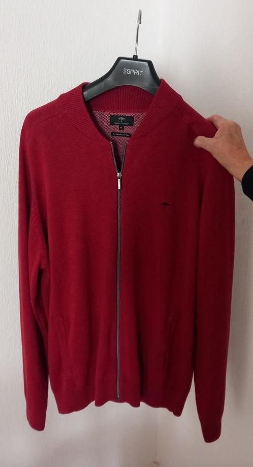 vest - Fynch - Hatton - XL, Kleding | Heren, Truien en Vesten, Nieuw, Maat 52/54 (L), Rood, Ophalen