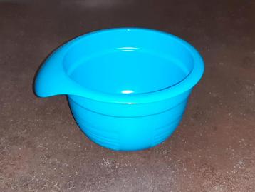 Tupperware mini mixer kom blauw 650 ml beschikbaar voor biedingen