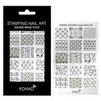 KONAD Square stempel sjabloon 20 ' FEEST ', Ophalen of Verzenden