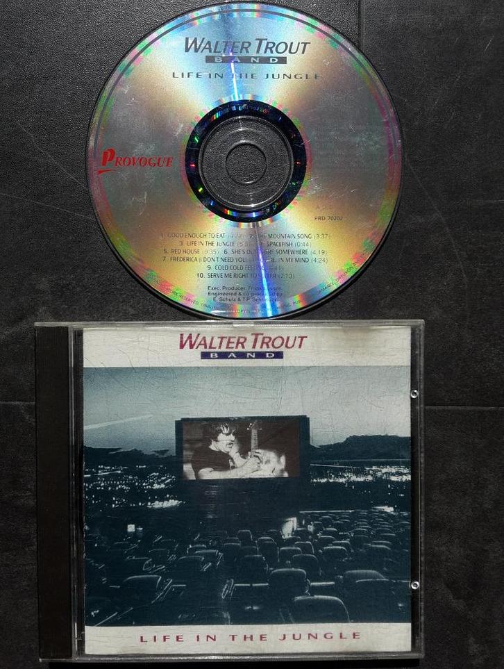CD - Walter Trout Band - Life in the Jungle, Cd's en Dvd's, Cd's | Rock, Zo goed als nieuw, Poprock, Ophalen of Verzenden