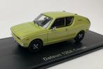 Golden Oldies 1:43 Datsun 120A Coupe geel resin model - Limi, Hobby en Vrije tijd, Modelauto's | 1:43, Overige merken, -, Nieuw