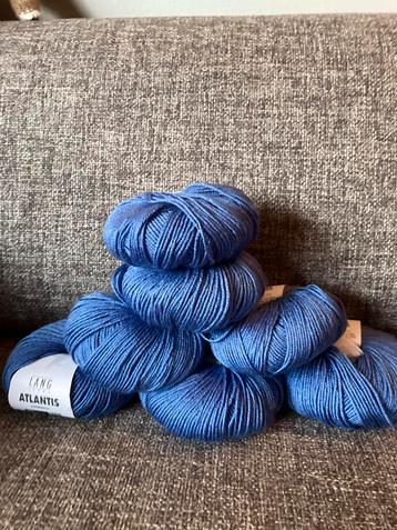 Pakket van 7 Bollen Atlantis van Lang Yarns kleur 34 beschikbaar voor biedingen