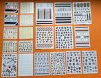 20 vellen nagelstickers, Nieuw, Toebehoren, Handen en Nagels, Verzenden