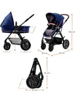 Kinderkraft MOOV 3 in 1 stroller with car seat, Overige merken, Zo goed als nieuw, Ophalen