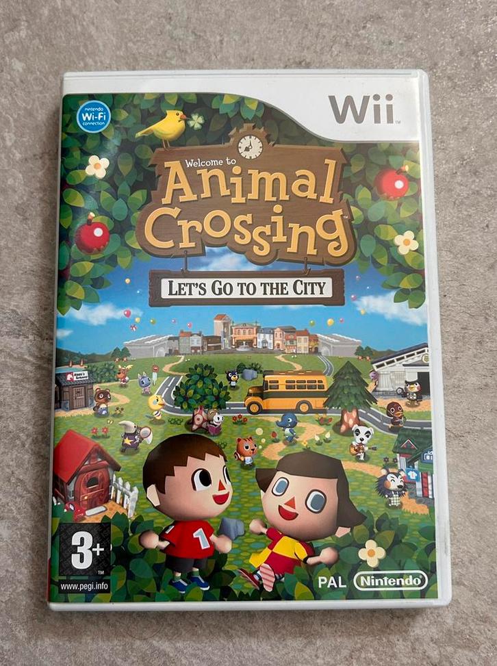 Nintendo Wii Animal Crossing, Spelcomputers en Games, Games | Nintendo Wii, Gebruikt, Avontuur en Actie, 3 spelers of meer, Vanaf 3 jaar