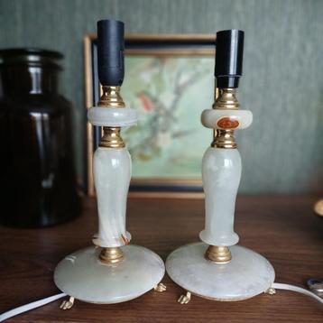 onyx tafellampen beschikbaar voor biedingen