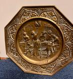 wandbord koper, Antiek en Kunst, Ophalen, Koper