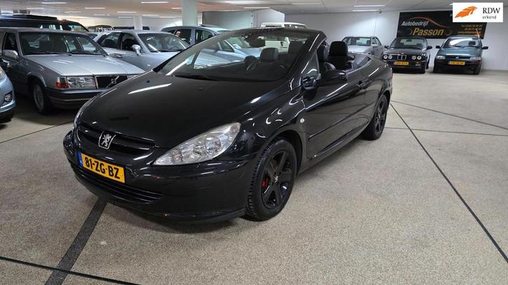 Peugeot 307 CC 2.0-16V stoere uitvoering, Auto's, Peugeot, Bedrijf, Te koop, ABS, Airbags, Airconditioning, Boordcomputer, Centrale vergrendeling