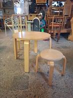 Vintage ikea krukjes met tafeltje voor de kids frosta stijl, Ophalen, Gebruikt, Hout