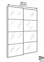 Schuifdeuren IKEA PAX 200 x 236 cm, Ophalen, Gebruikt, 200 cm of meer, 200 cm of meer