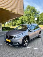 Peugeot 2008 1.2 VTI 81KW Eat6 2018 Grijs automaat, Auto's, Peugeot, Stof, 1250 kg, Zwart, 1199 cc