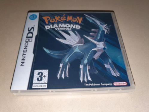 Pokemon Diamond (2) Version DS Game Case, Spelcomputers en Games, Games | Nintendo DS, Zo goed als nieuw, Verzenden