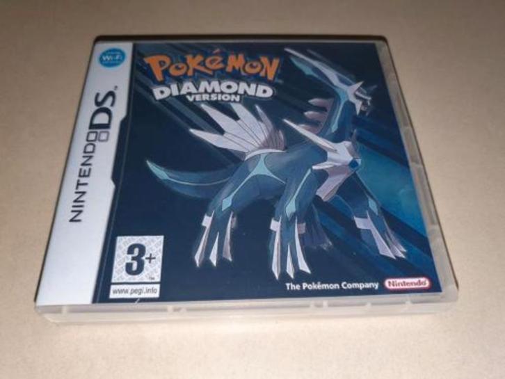 Pokemon Diamond (2) Version DS Game Case, Spelcomputers en Games, Games | Nintendo DS, Zo goed als nieuw, Verzenden