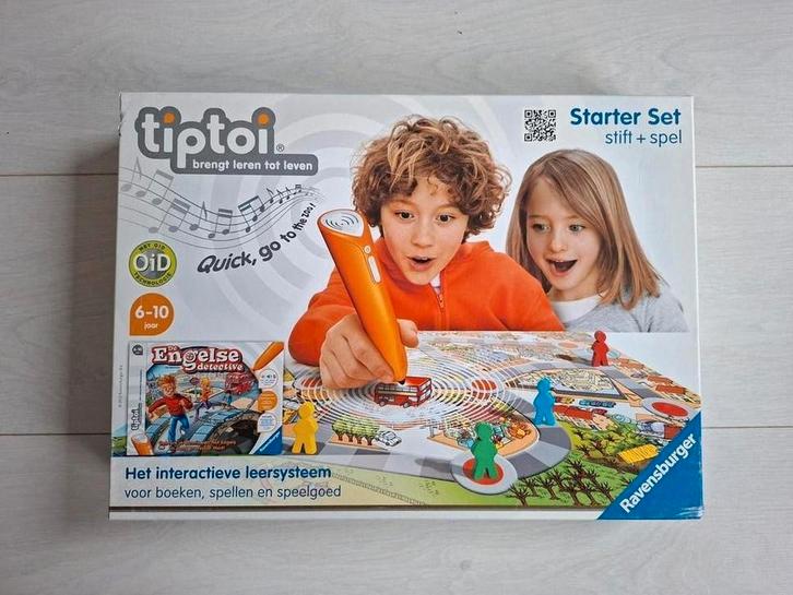 Tiptoi Starterset Engelse Detective (6-10 jaar) Zonder Pen, Kinderen en Baby's, Speelgoed | Educatief en Creatief, Gebruikt, Ontdekken