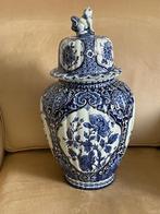 Delftsblauwe Dekselvaas, Royal Sphinx, Antiek en Kunst, Antiek | Vazen, Ophalen