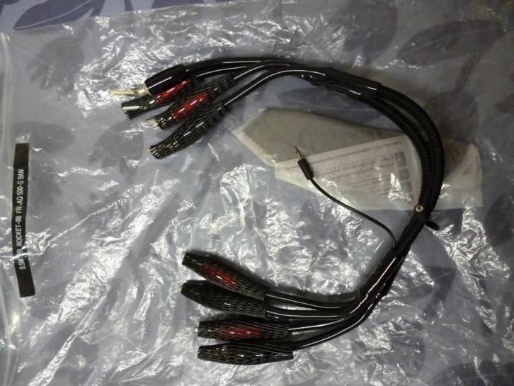 luidsprekerkabel audioquest rocket 88 0,5m full range, Audio, Tv en Foto, Audiokabels en Televisiekabels, Luidsprekerkabel, Minder dan 2 meter