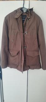 Airforce Winterjas - Bruin/Groen - Maat S, Ophalen, Bruin, Zo goed als nieuw, Airforce