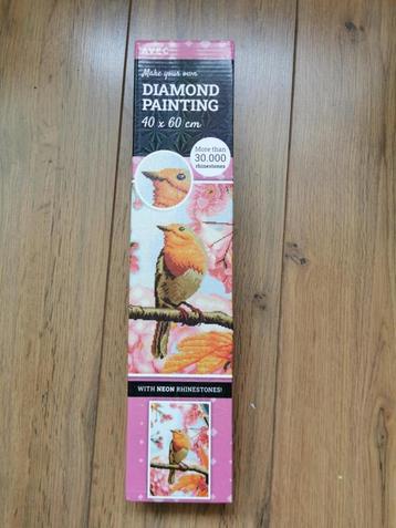 diamond painting  vogelserie 40 / 60  beschikbaar voor biedingen