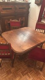 Eettafel + 6 stoelen, Ophalen of Verzenden