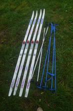 Langlauf ski's, stokken, schoenen en hoes/draagtas, Sport en Fitness, Ski's, Ophalen, Overige merken, Gebruikt