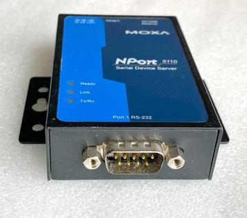 Moxa 5110 Serial Device Server, converter naar ethernet. beschikbaar voor biedingen