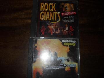 2 CD'S URIAH HEEP. beschikbaar voor biedingen