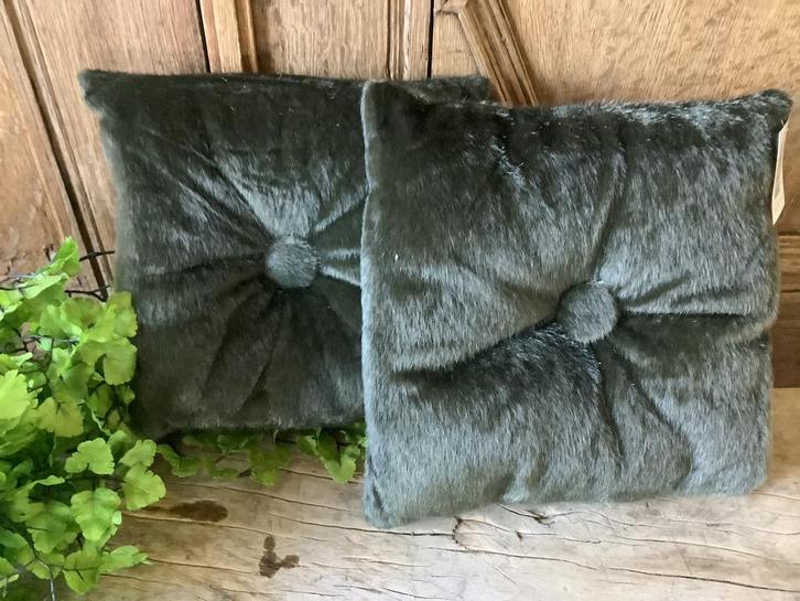 NIEUWset van 2 lieve kleine kussentjes kussens, Huis en Inrichting, Woonaccessoires | Kussens, Nieuw, Ophalen of Verzenden