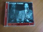 CD Lester Young with The Oscar Peterson Trio, Ophalen of Verzenden, 1980 tot heden, Zo goed als nieuw, Jazz
