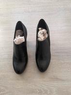 Leren dames schoenen, Ophalen of Verzenden, Gedragen, Zwart, Lage of Enkellaarzen