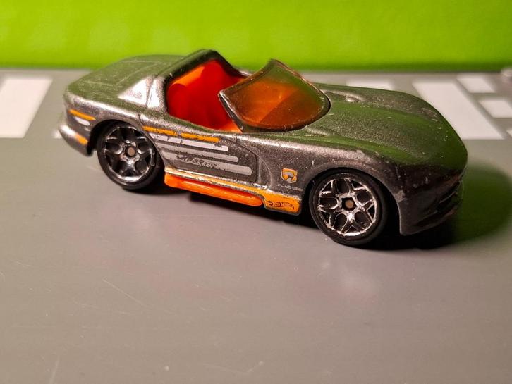 Hotwheels - Dodge Viper [grijs] 1/60, Hobby en Vrije tijd, Modelauto's | Overige schalen, Gebruikt, Auto, Ophalen of Verzenden