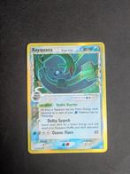 Rayquaza delta species, Hobby en Vrije tijd, Verzamelkaartspellen | Pokémon, Ophalen of Verzenden, Gebruikt, Losse kaart, Foil