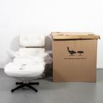 2 Vitra Eames Lounge Chair + Ottoman Palisander Snow Nieuw, Huis en Inrichting, Fauteuils, Vitra, Metaal, Nieuw, Ouderkerk A/D Amstel